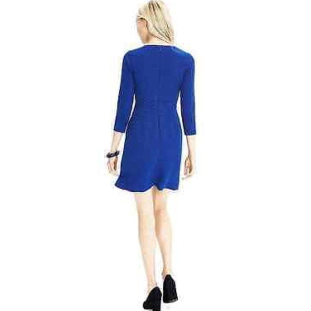 Banana Republic Double Face Scalloped Waist Dress - Picture 4 of 8